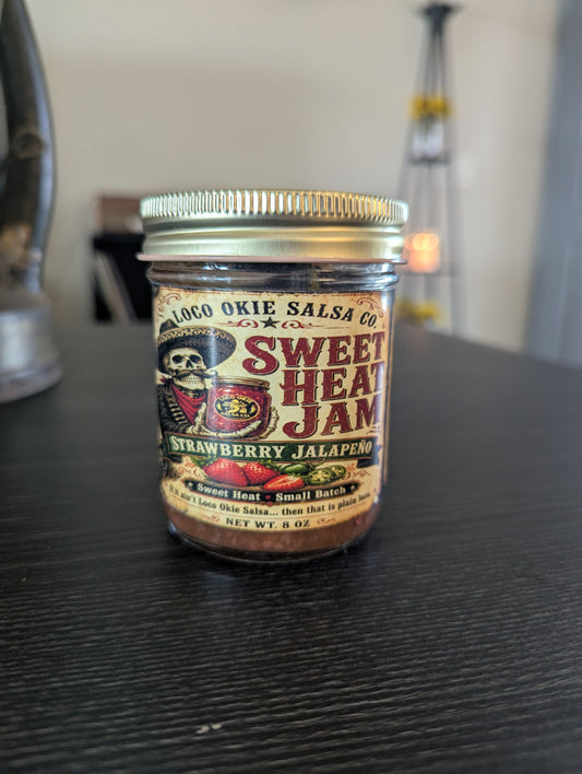 Sweet Heat Jam — Strawberry Jalapeño
