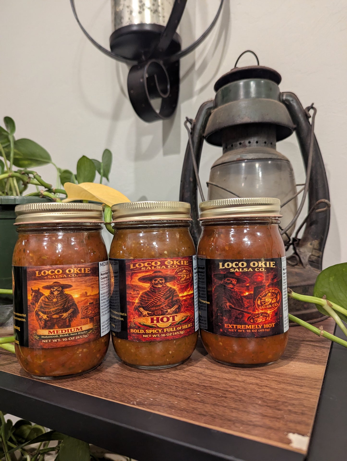 The High Noon Pack – 3 Jar Heat Progression Medium, Hot & Extremely Hot (Free Shipping)