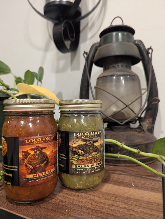 Borderline Bandit Pack - 2 Jar Bundle Medium & Salsa Verde (Free Shipping)